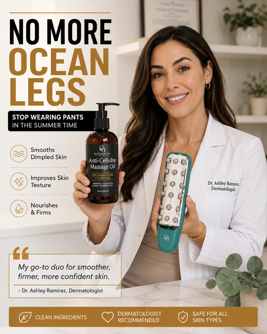 OliveraHaus™ Anti-Cellulite Relaxing Body Massage Oil