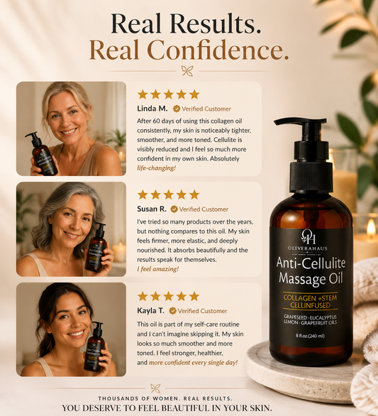 OliveraHaus™ Collagen Skin Firming Body Oil