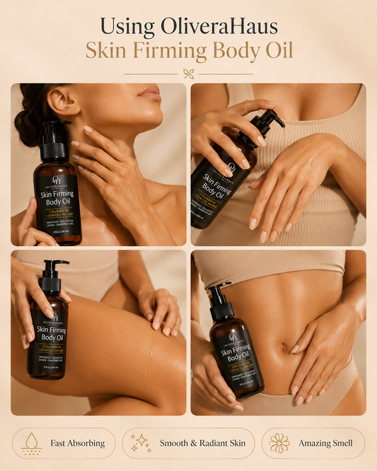 OliveraHaus™ Collagen Skin Firming Body Oil