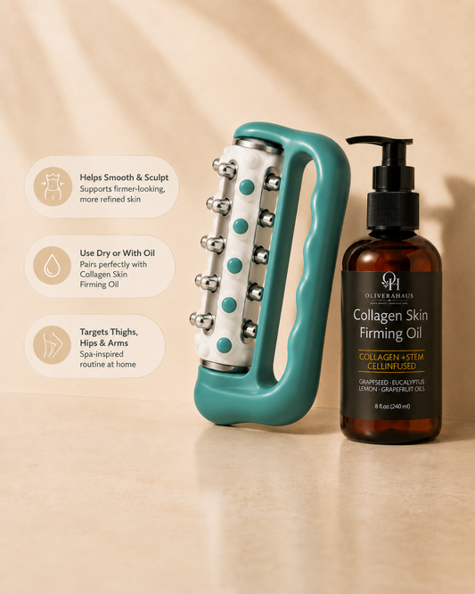 OliveraHaus™ Lymphatic Drainage Massager for Body & Face